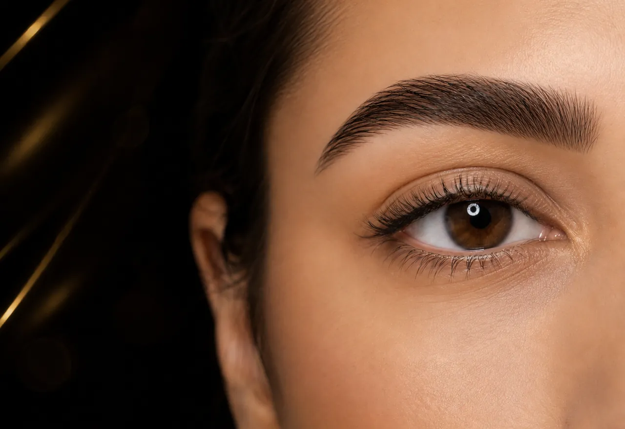 Cejas de acabado natural — Scob Valen